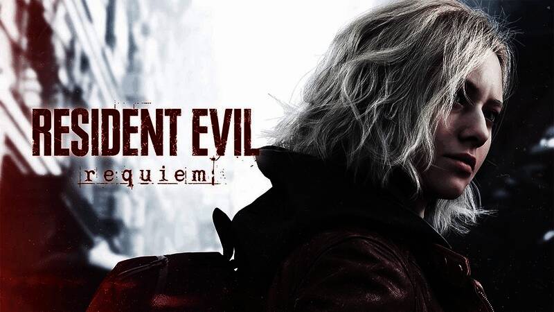 Capcom旗下游戏合集画面,包含《怪物猎人:荒野》《生化危机9:安魂曲》《虚实万象》和《街头霸王6》LOGO