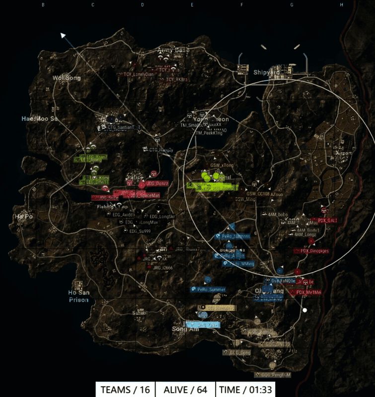 R4跳点分布反映PeRo采取边缘降落策略规避早期冲突