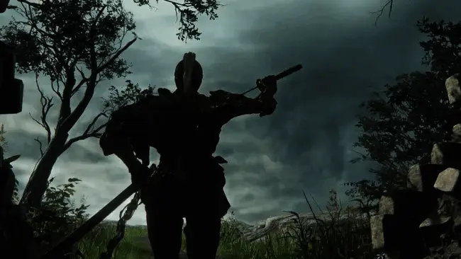 《艾尔登法环》游戏封面与电影概念图拼接画面