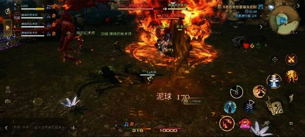 角色被惊奇光技能命中，周围出现魔法能量波动特效