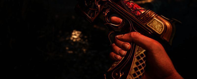 《炼魂之地：神偶剧院》游戏封面展示，主角手持鲜血武器，背景为神秘岛屿