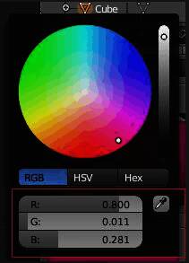 颜色调节滑块和拾色器界面展示,便于用户自定义颜色