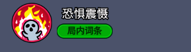 恐惧震慑图标,呈现缴械状态视觉效果