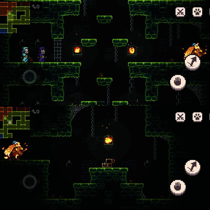 哥布林技能展示动画,呈现技能释放特效与动作设计