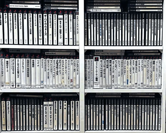 另一组PS游戏收藏细节展示