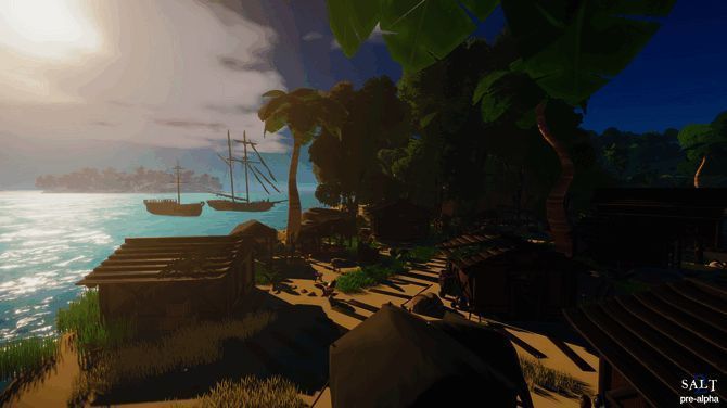 玩家与海盗展开激烈战斗，背景是燃烧的船只与硝烟弥漫的海面