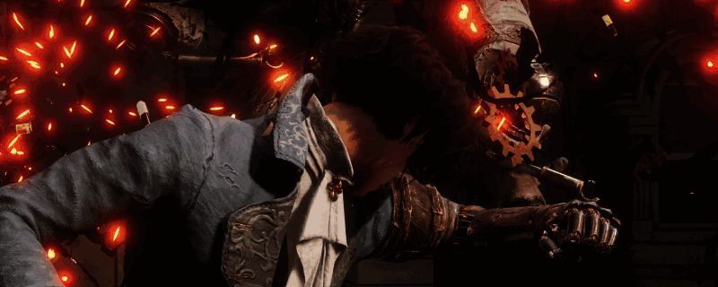 游戏中武器拆解界面展示,显示刀刃与刀柄的分离状态