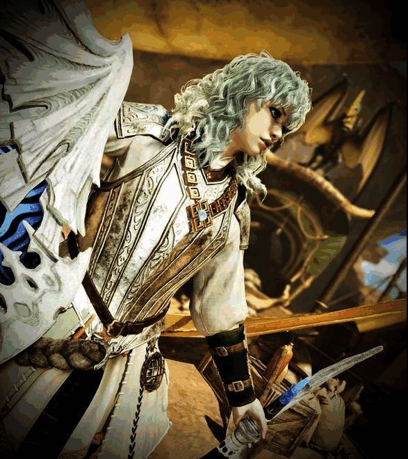 另一款极具个性化的角色设计,融合科幻与奇幻元素