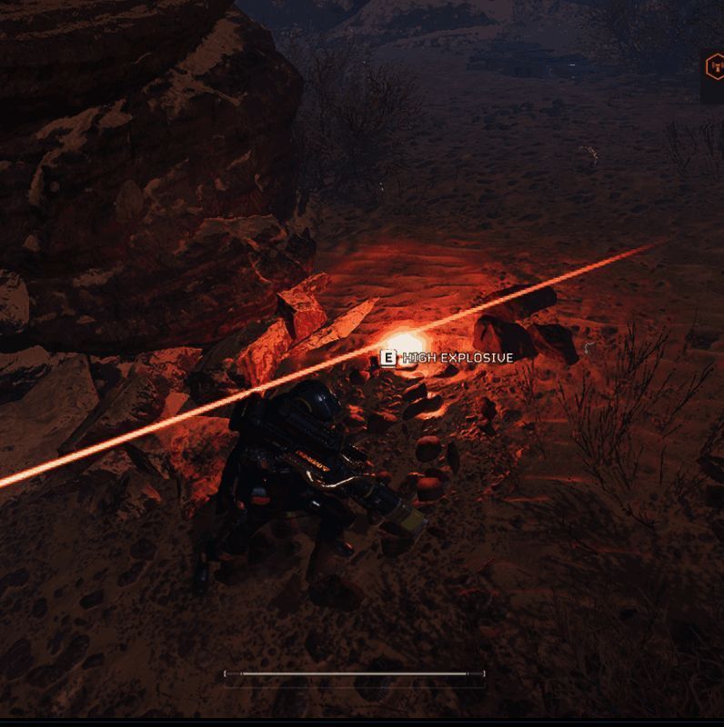 玩家成功将敌方投掷的手榴弹反弹回去的精彩瞬间画面