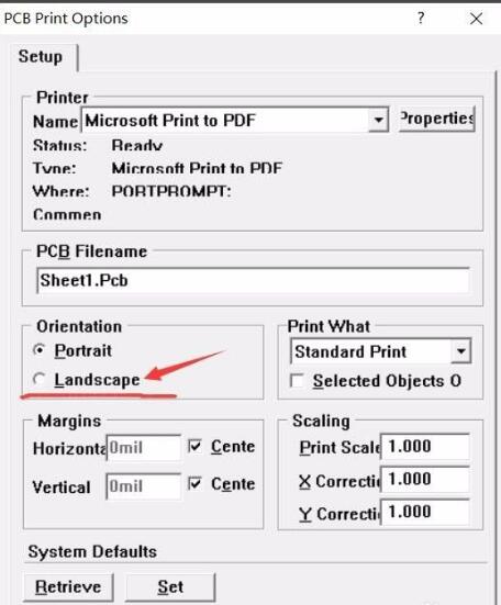 横向打印设置完成后最终界面展示