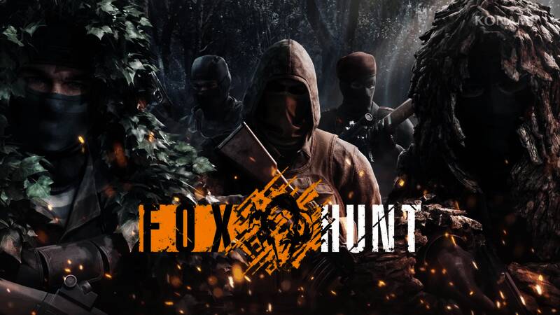 《合金装备3：重制版》多人模式Fox Hunt宣传图，角色在丛林中潜行