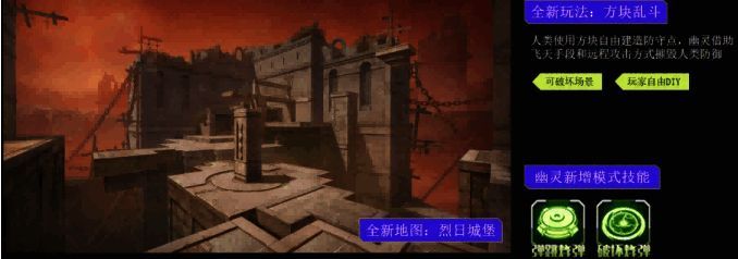 CF手游生化方块乱斗玩法截图,双方激烈交战