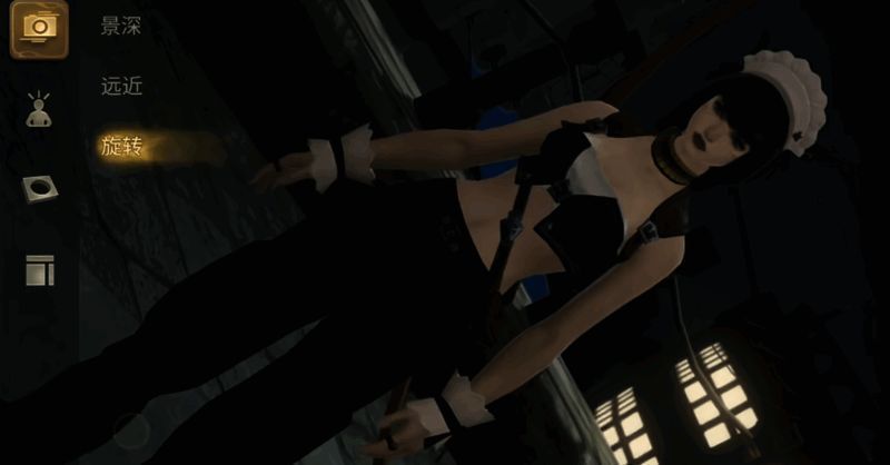 拍照完成后的预览界面示意图,展示最终成像效果与保存选项