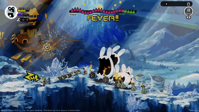 游戏关卡场景展示，融合不同主题与音乐风格