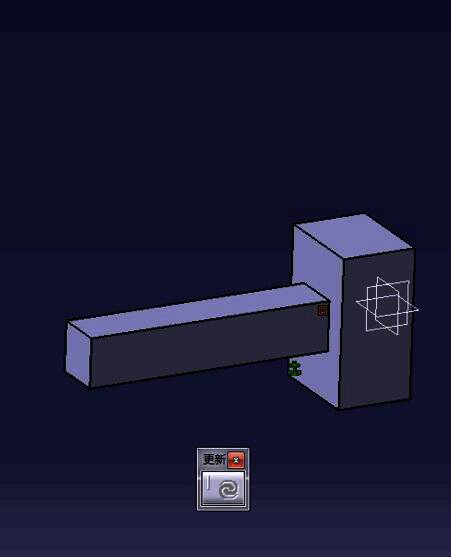 接触约束示意图展示两零件紧密贴合效果