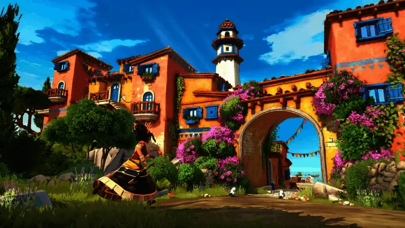 《ALZARA Radiant Echoes》角色设计原画,展现精美细腻的角色造型与服饰细节