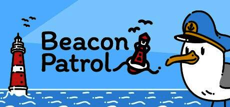 《灯塔巡航》游戏画面展示北海海岸线美景,海浪轻拍岸边,玩家操控船只航行其中