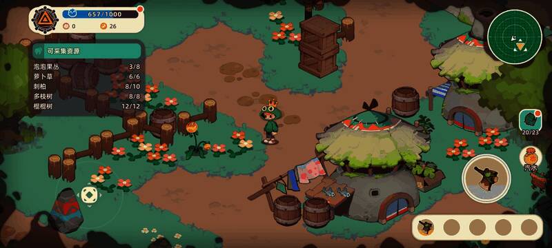 梦境最后一段路，光线柔和，植被繁茂