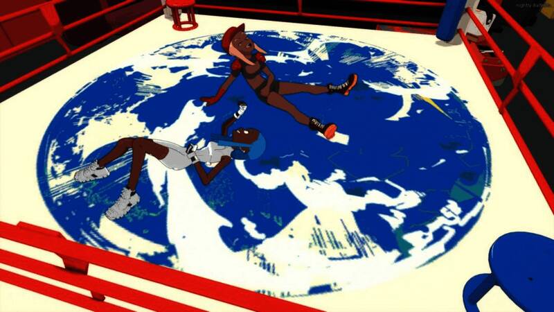 机甲战斗实录画面，爆炸特效与光影渲染极具视觉冲击力