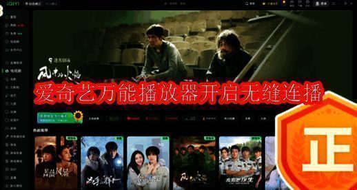 爱奇艺万能播放器主界面展示