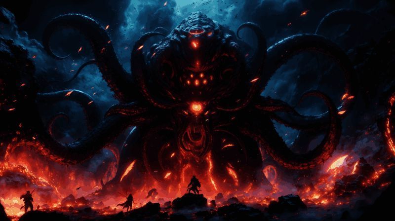 黑暗女士全身立绘展示，猩红羽翼与破碎冠冕尽显威严