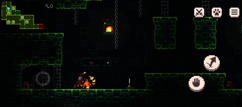 宝箱门缓缓打开的瞬间场景