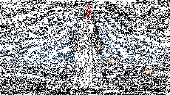 胡桃手持武器,皮衣随风飘扬,眼神坚定