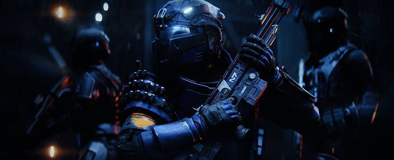 《质量效应》风格武器在《战地2042》中的展示画面