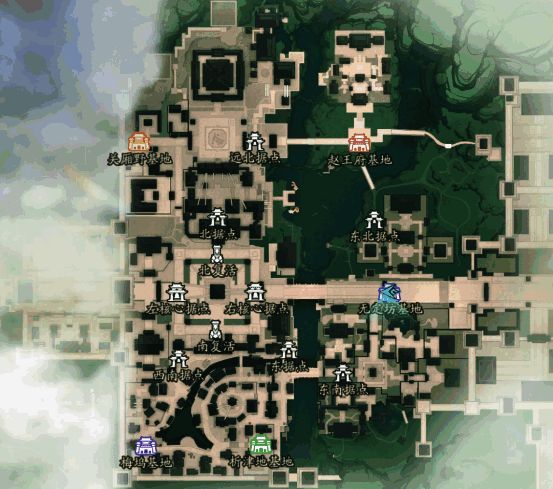 大兴地牢副本战斗场景,玩家角色合力对抗巨型BOSS