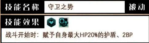 莱欧尼尔被动技能界面展示,包含加防、回血等效果