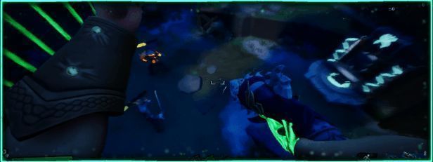 游戏内敌人战斗画面,怪物形态各异,攻击动作极具张力