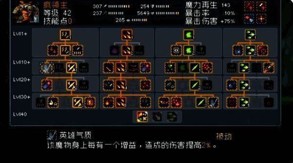 游戏内展示多个成功进化的怪物列表,界面下方标注详细材料获取方式