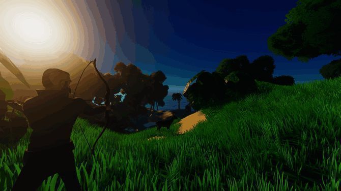 玩家在神秘洞穴中探险，手持火把照亮墙壁上的古老符号