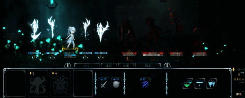 《朝露:境界旅程》游戏场景画面,风格清新梦幻的2D冒险世界