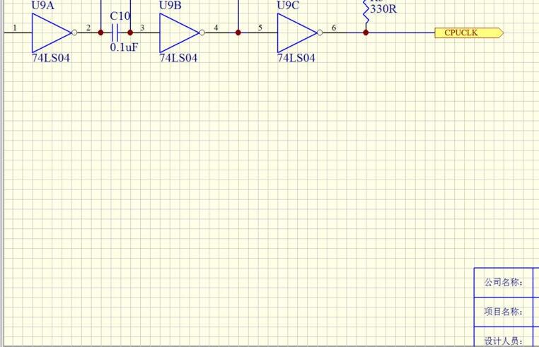 模板文件结构展示，多个原理图文件排列整齐