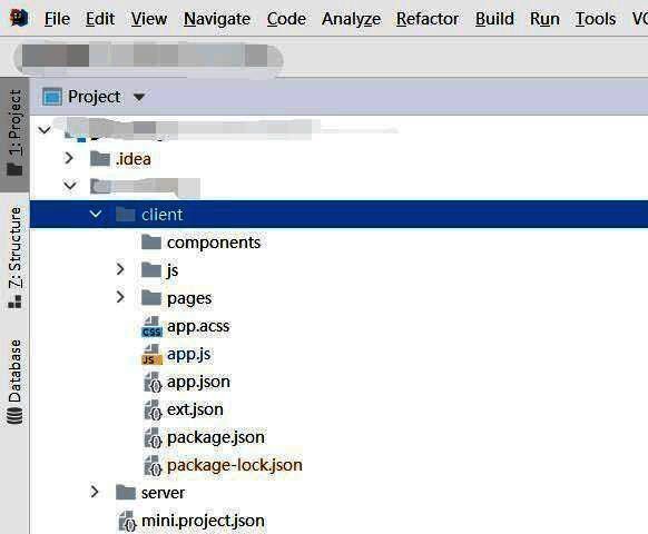 隐藏后的项目结构更清晰