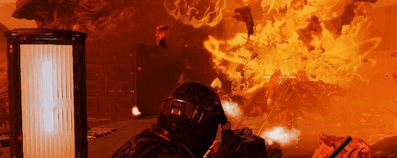 游戏内角色正在进行激烈扫射，子弹轨迹清晰可见，战场硝烟弥漫