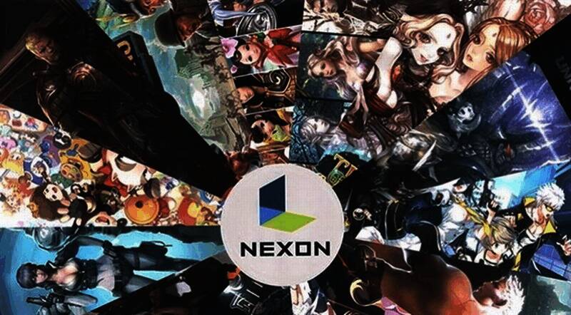 Nexon旗下游戏合集画面,展示多款经典IP封面
