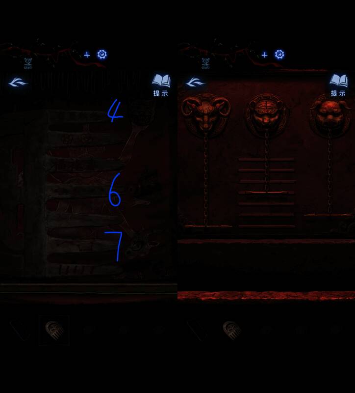 谜题完成界面，展示通往下一章节的通道开启