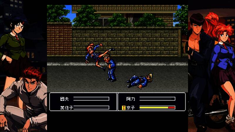 热血少女零战斗截图展现流畅打击感