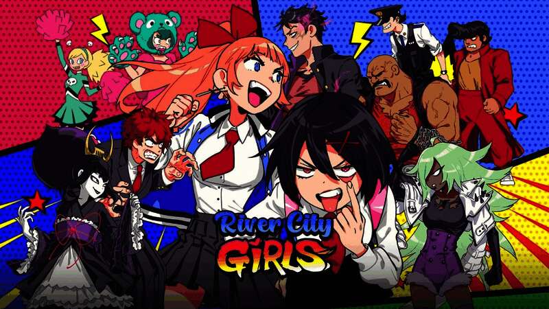 热血少女初代游戏截图呈现怀旧像素风格