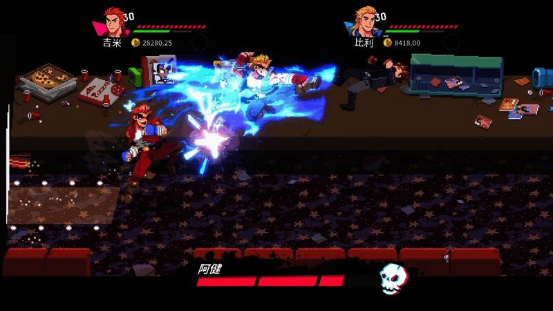 热血少女2新增角色技能演示画面