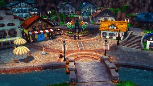 游戏内节日活动画面,热闹非凡,氛围浓厚