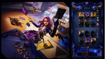 悠悠牌玩法概念图，玩家手持卡牌进行策略对决