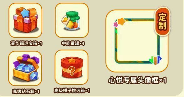 心悦预约礼包内容展示图