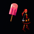 女魔法师与缔造者冰棒武器装扮展示,突出梦幻与冰冻特效