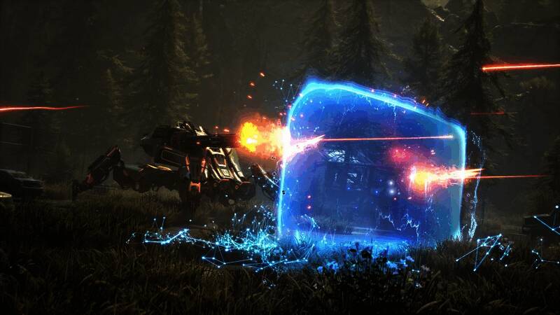 竞技场地图展示,背景为未来都市与废墟战场融合设定