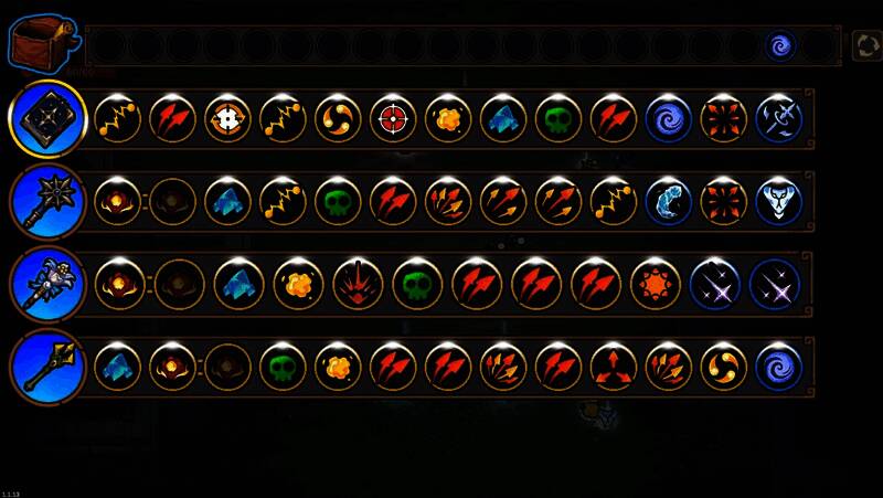 符文编辑界面展示,多种符文图标与组合预览