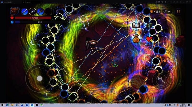 移动端战斗场景演示,展现流畅法术释放与特效表现