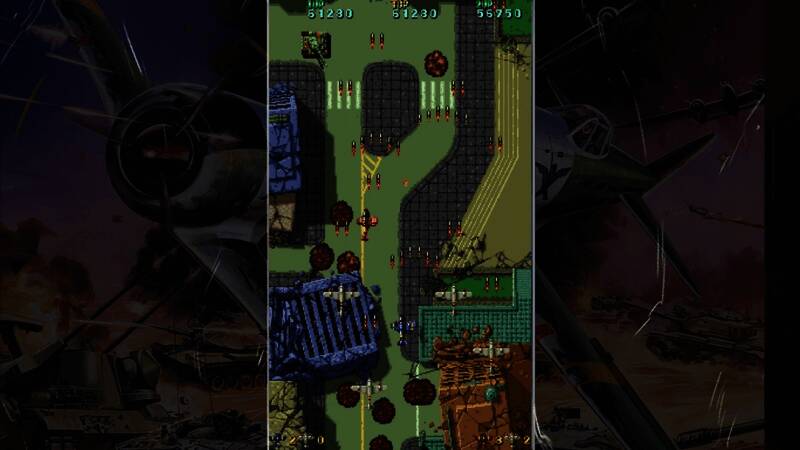 《TWIN HAWK》空中对战BOSS精彩瞬间